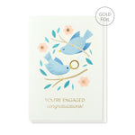 Engaged Birds Card