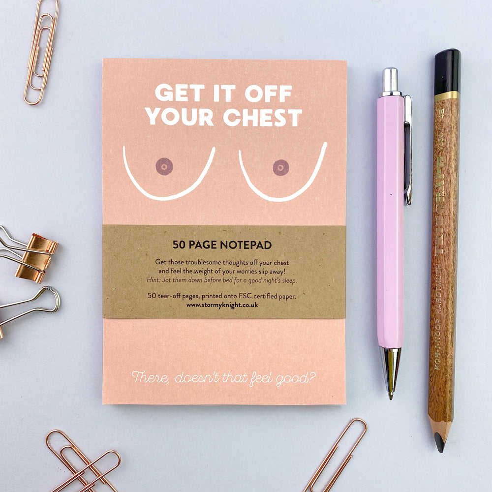 Get It Off Your Chest Pad - Female