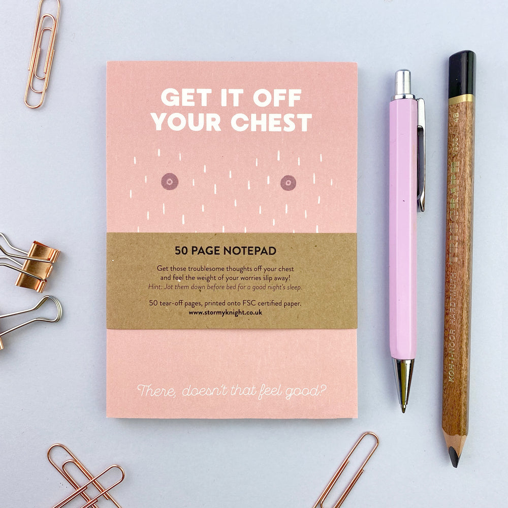 Get It Off Your Chest Pad - Male