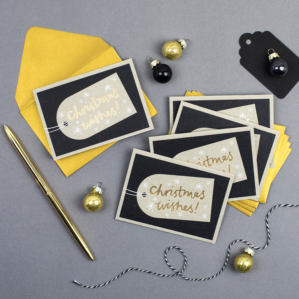 'Christmas Wishes' Mini notecards sets