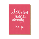 Completed Netflix Card