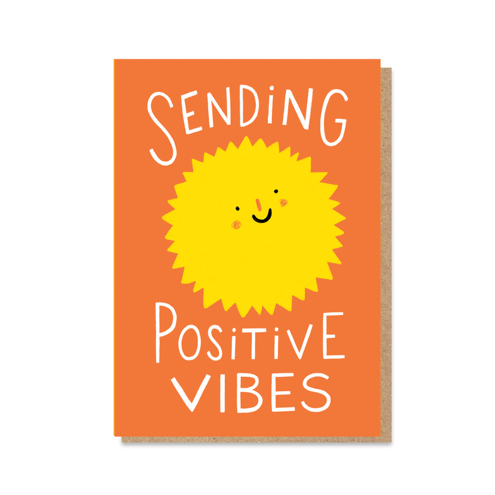 PB PRESSIES Positive Vibes Card