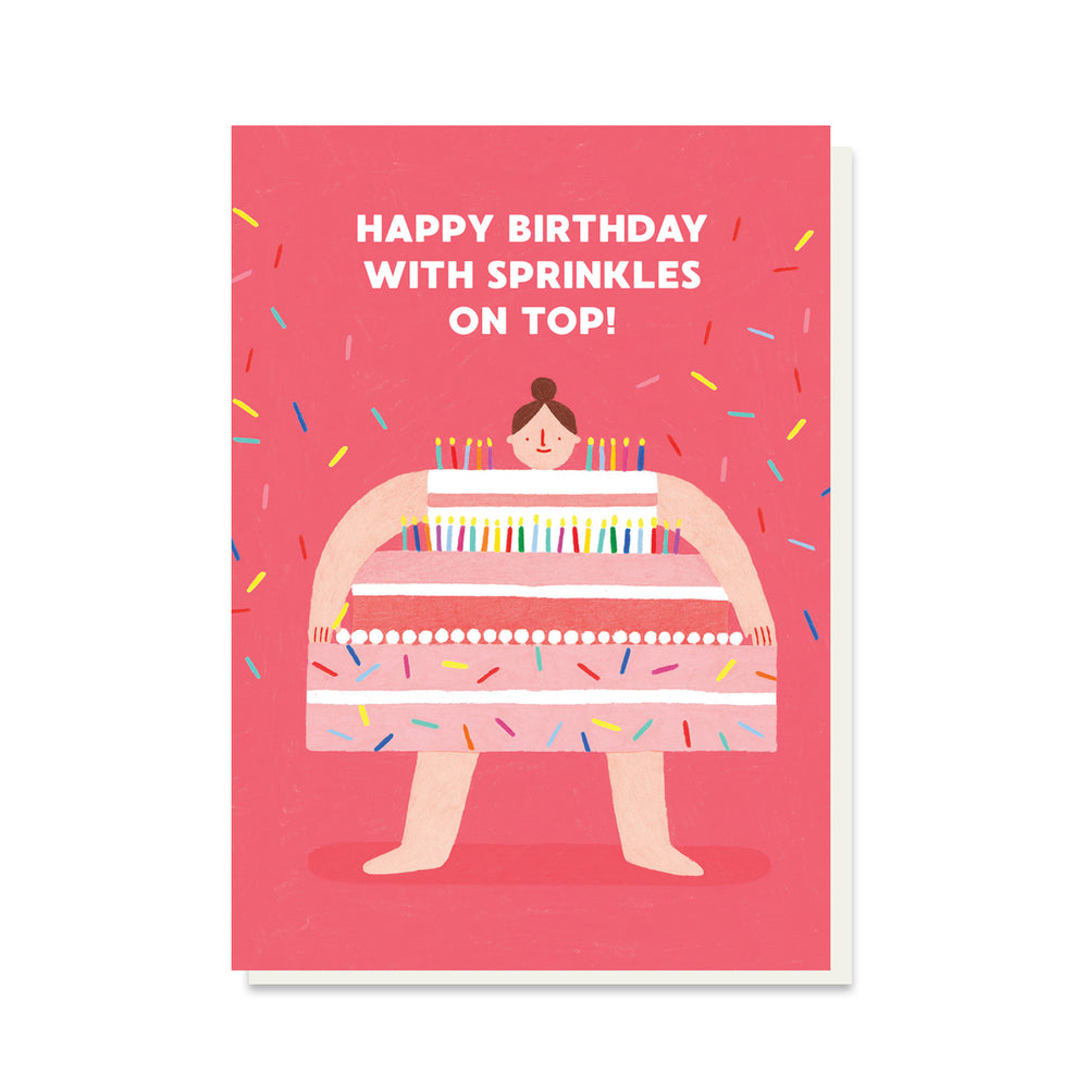 PB PRESSIES Sprinkles Birthday Card