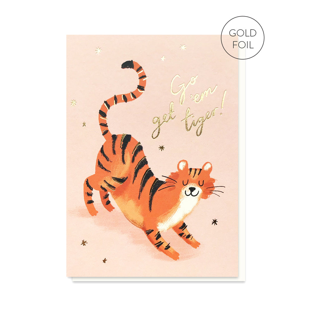 PB PRESSIES Go Get 'Em Tiger Card