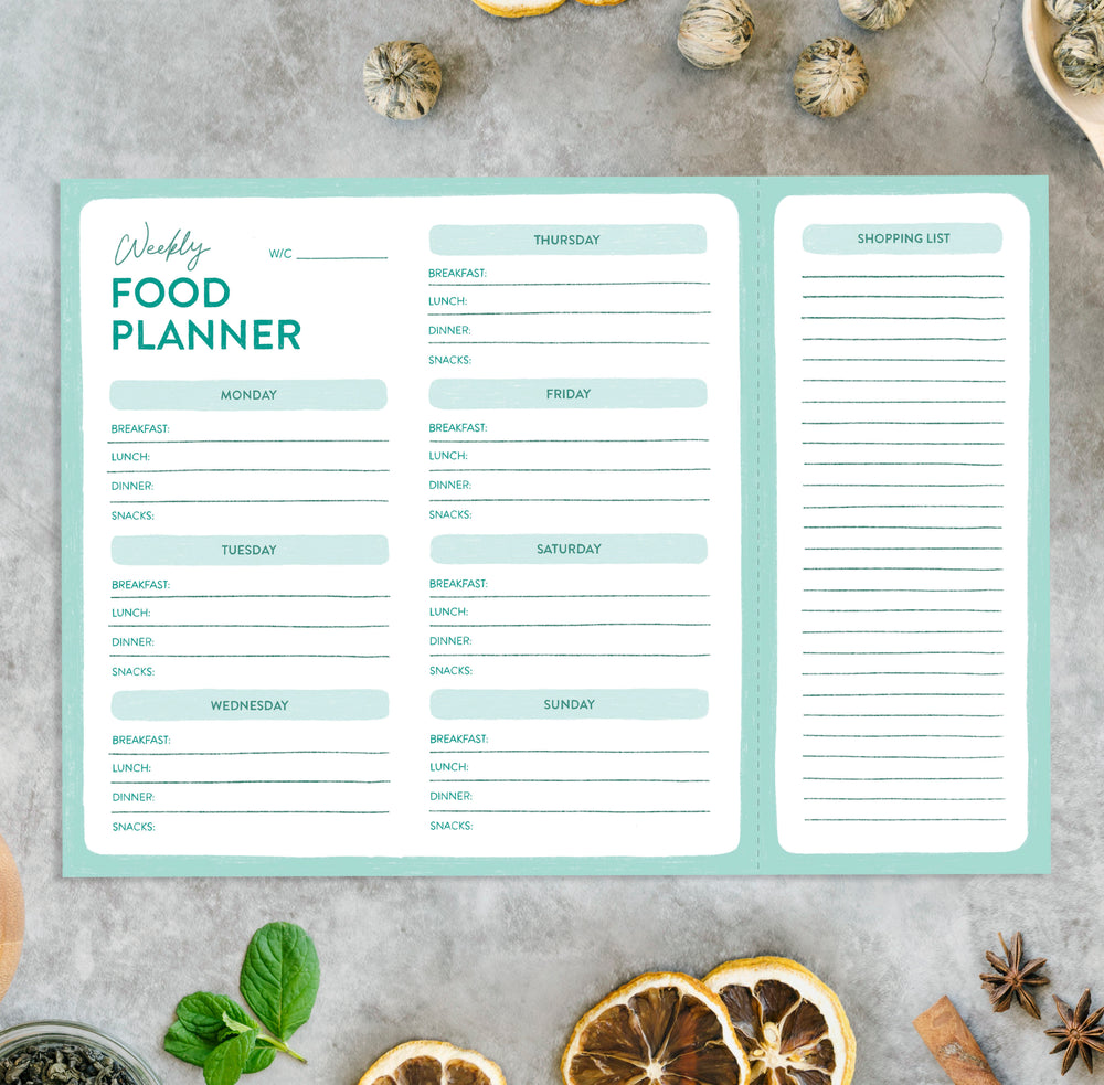 The Ultimate Weekly Food Planner