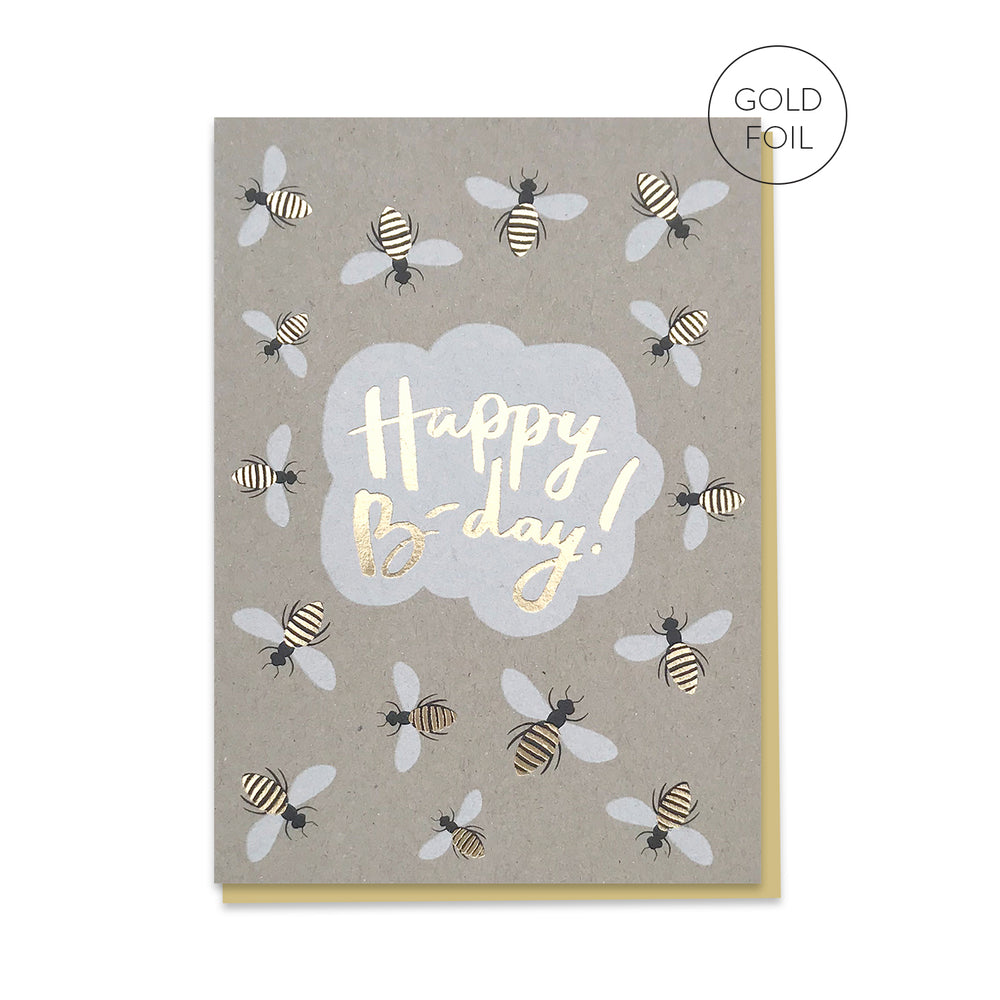 Happy Bee-Day Card