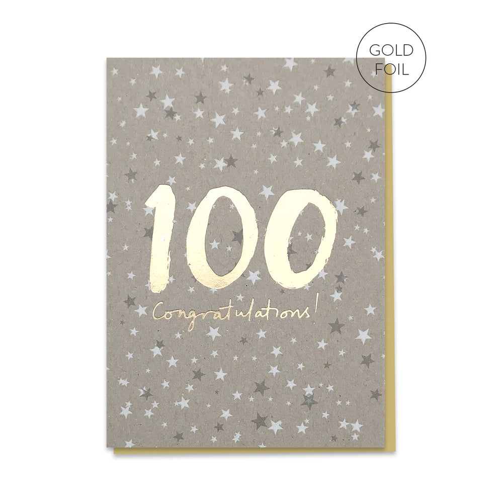 100 - Congratulations!