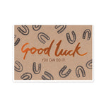 Copper Good Luck Card
