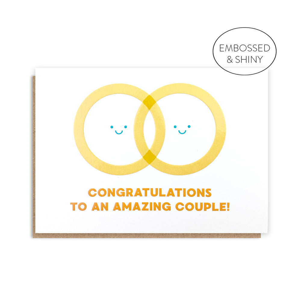 Amazing Couple Wedding Card