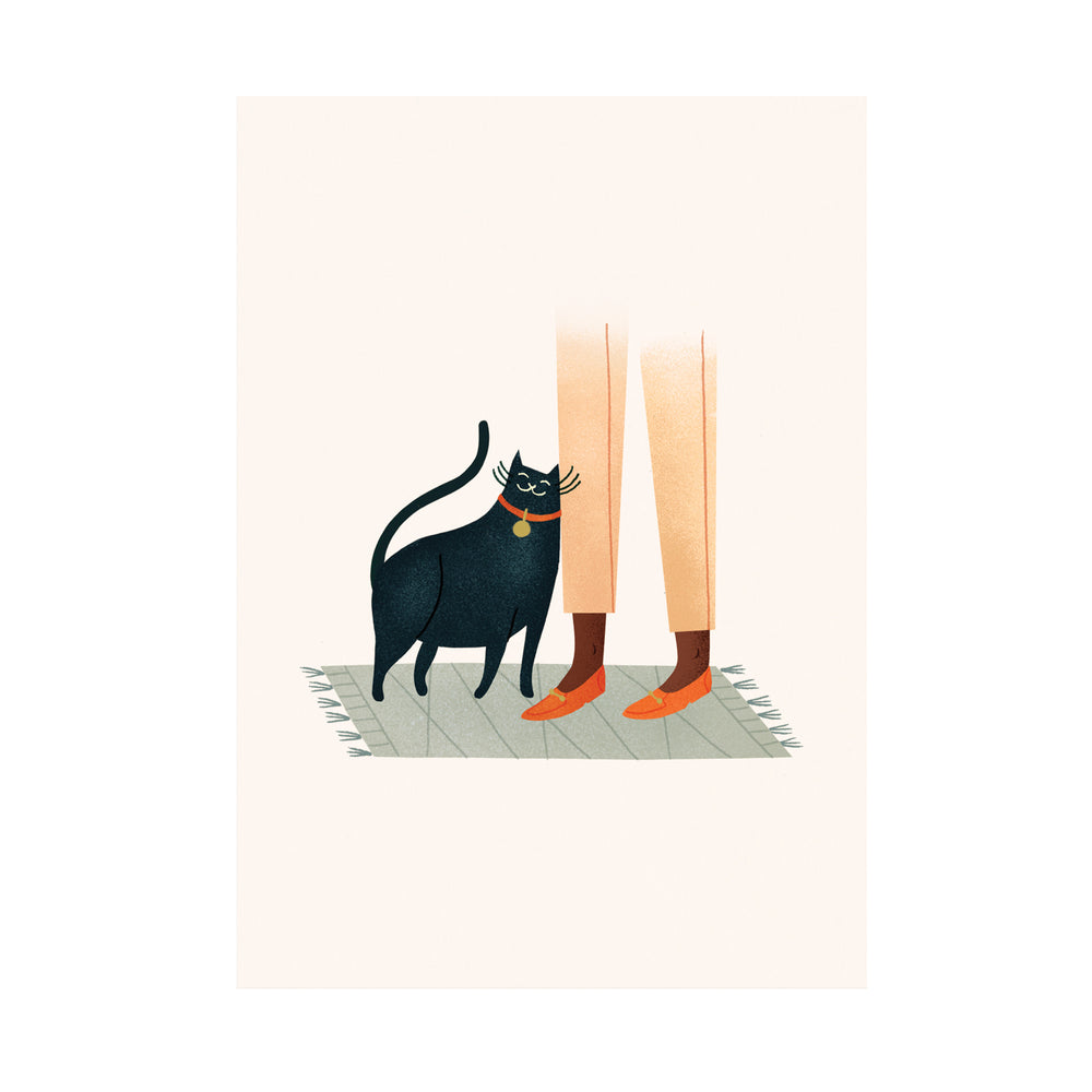 Hello You Cat Print