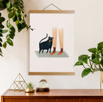 Hello You Cat Print