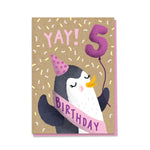 5th Birthday Penguin