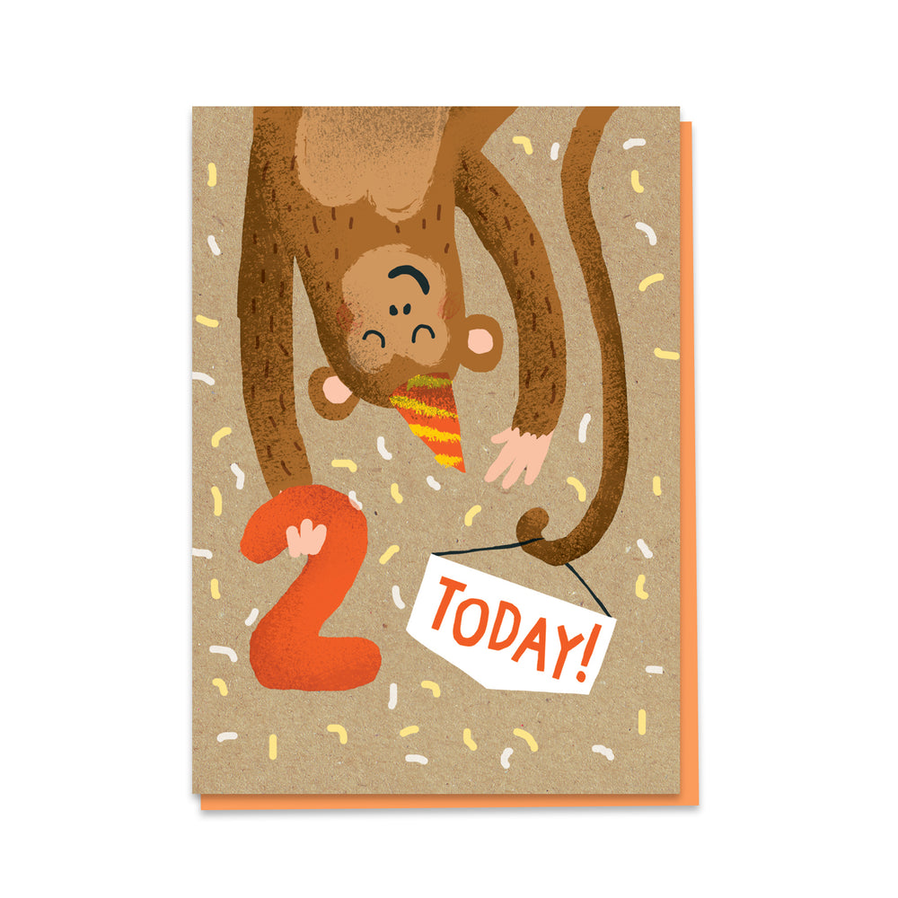 2nd Birthday Monkey