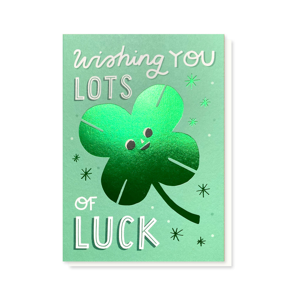 SAMPLE  Lots of Luck Card