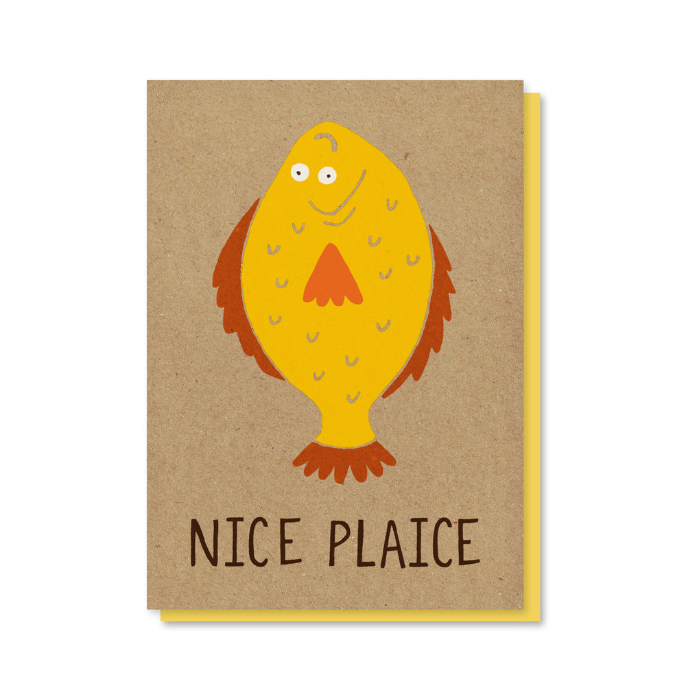 Nice Plaice Card