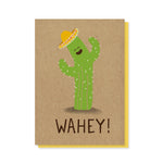 Wahey Cactus Card