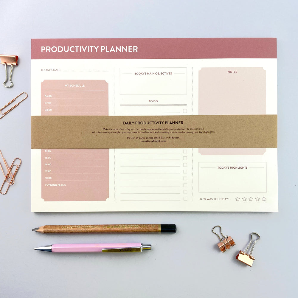 Daily Productivity Planner