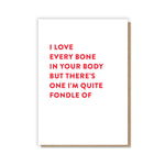 Fondle Bone Card