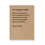 PB PRESSIES Green Card