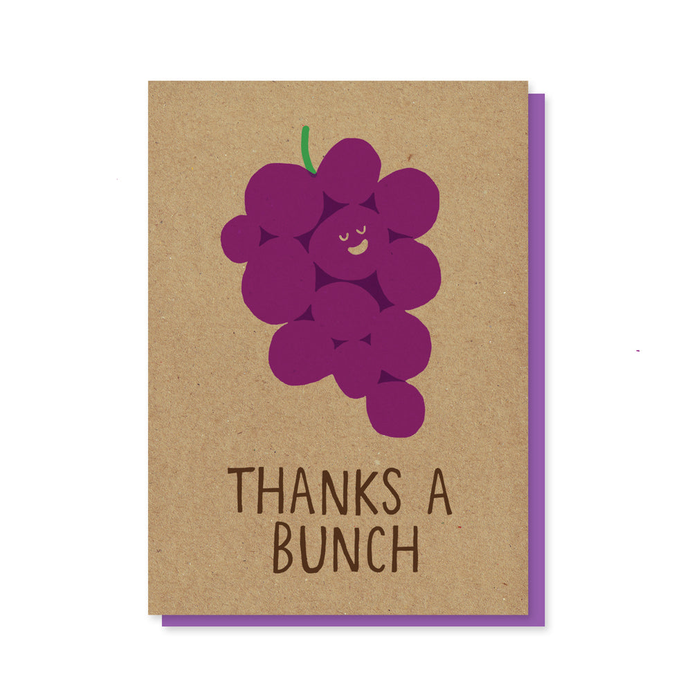 Thanks A Bunch Card