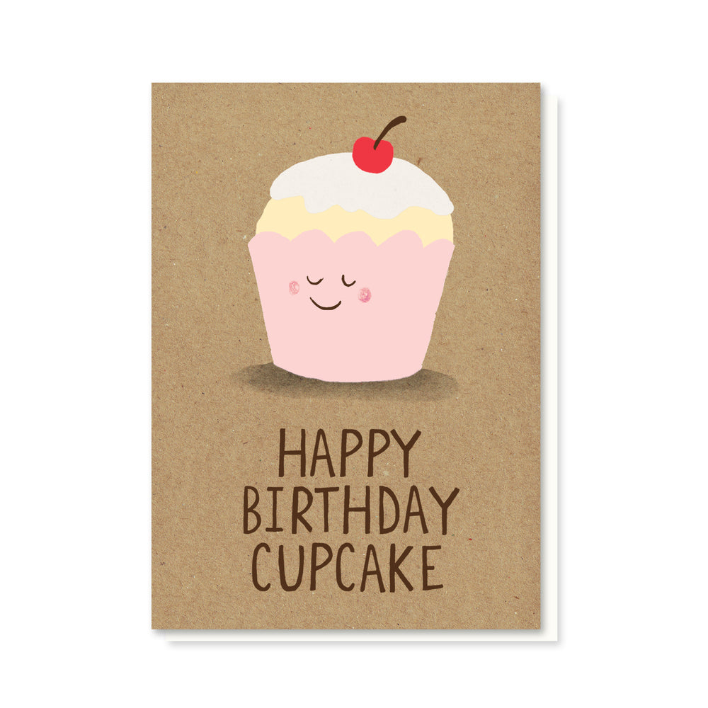 PB PRESSIES Birthday Cupcake Card
