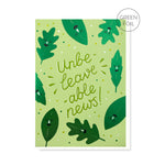 Unbe-leave-able News Card