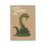 Charming Snake Card