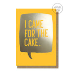 Yellow Cake Card