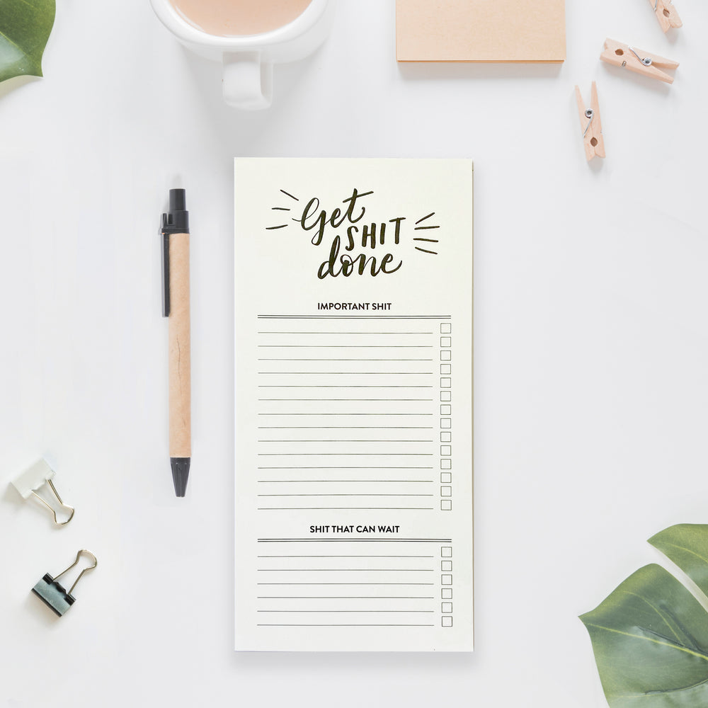 Shit List Notepad