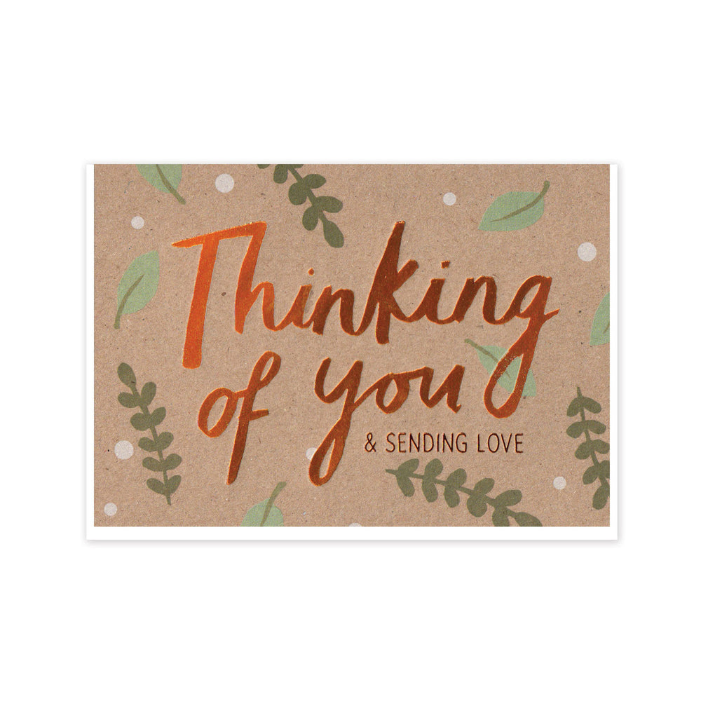 Copper Thinking Of You Card