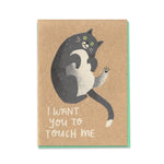 Touch Me Cat Card