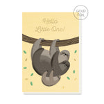 Baby Sloth Card